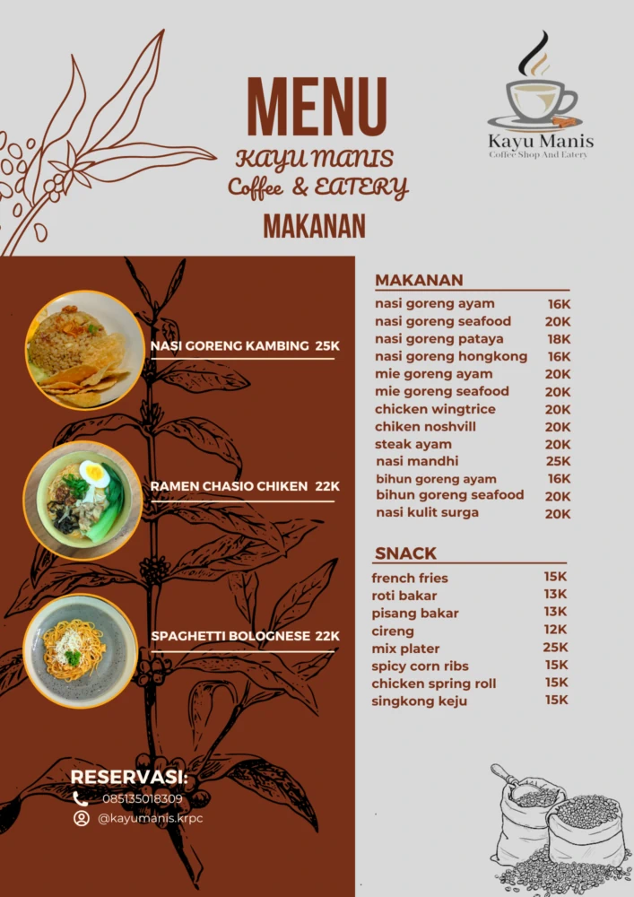 Kayu Manis Coffee And Eatery