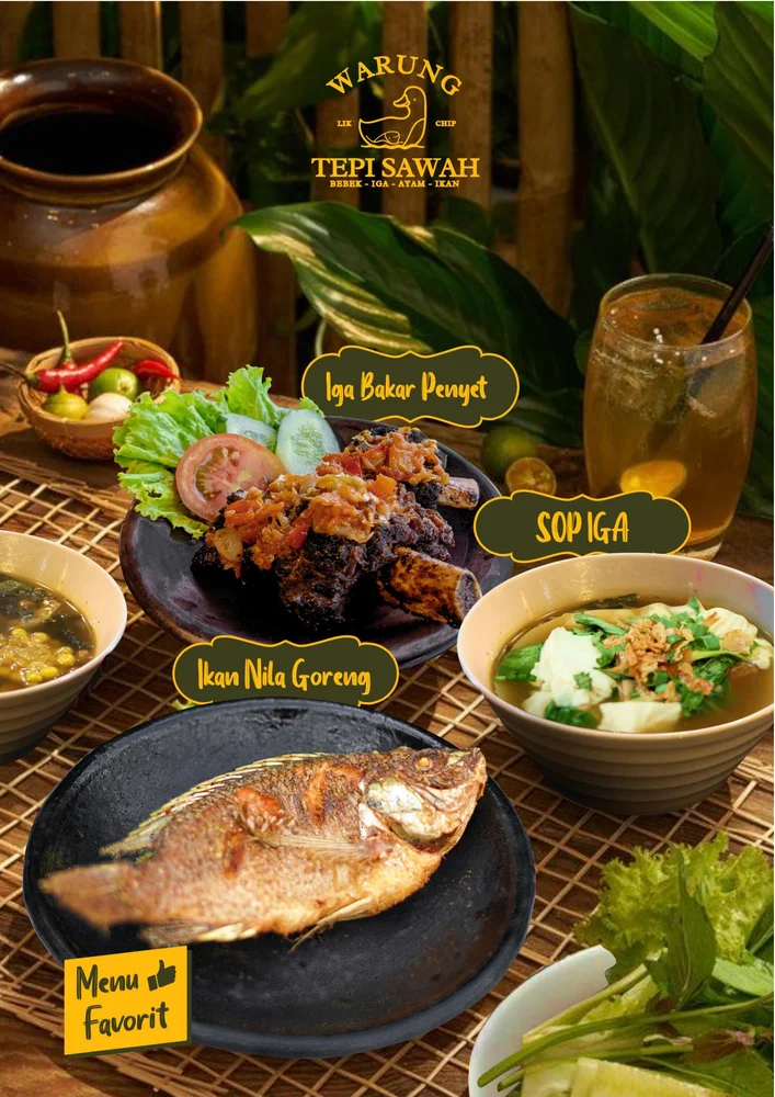 Warung Lik Chip Tepi Sawah
