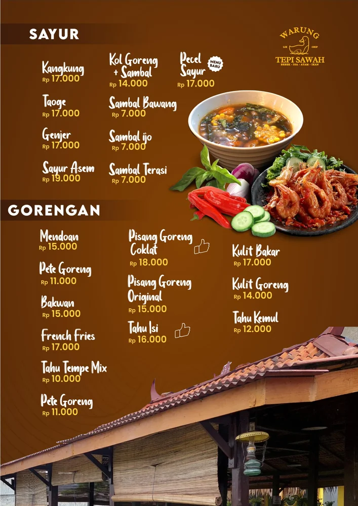 Warung Lik Chip Tepi Sawah