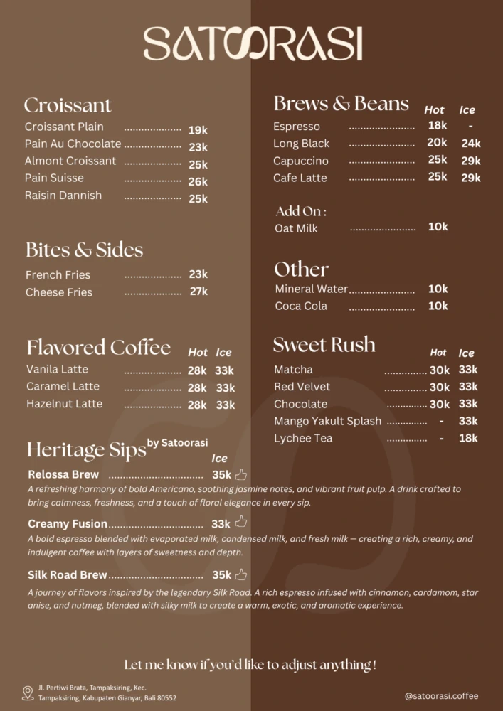 Satoorasi Coffee