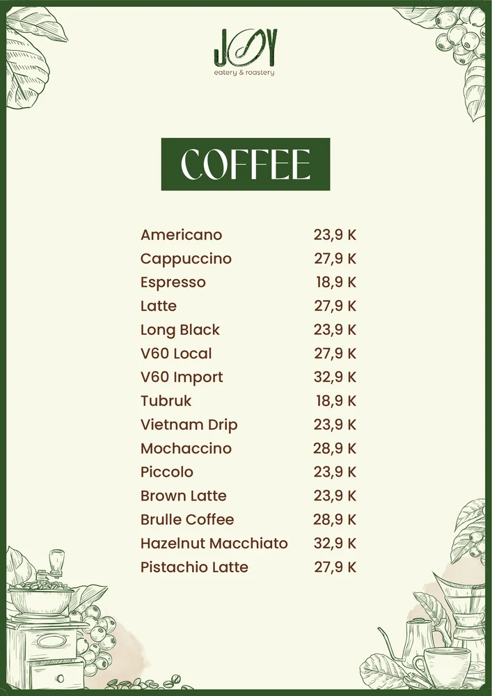 Joy Coffee & Eatery