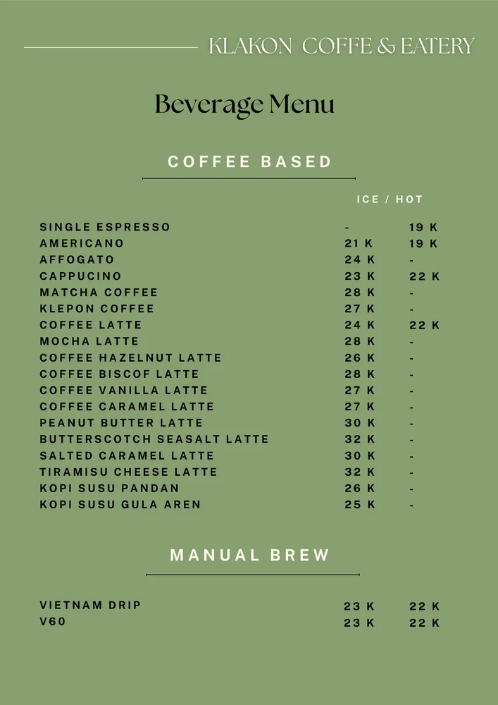 KLAKON Coffee & Eatery