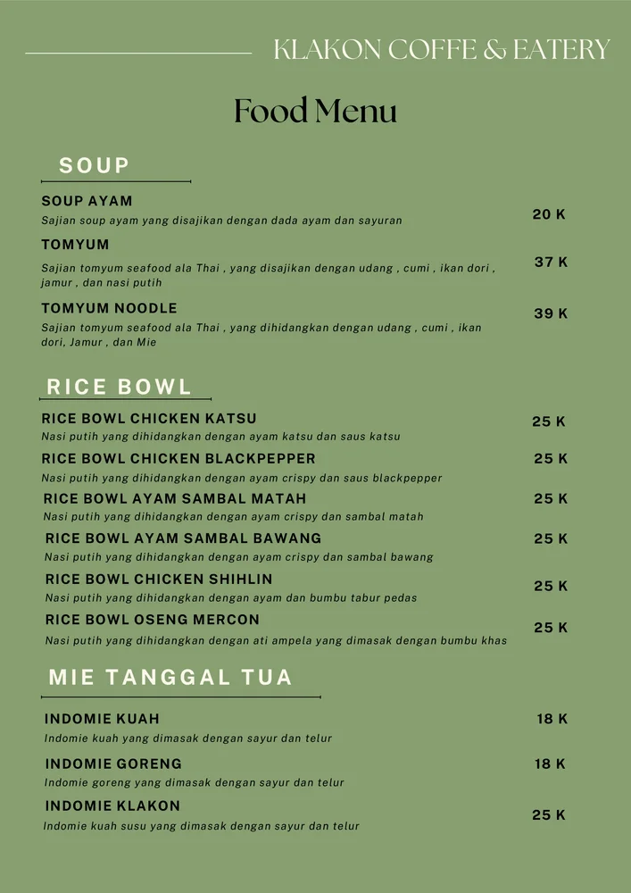 KLAKON Coffee & Eatery
