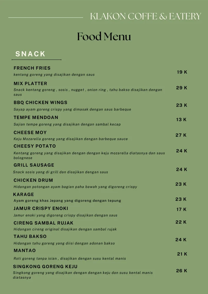 KLAKON Coffee & Eatery