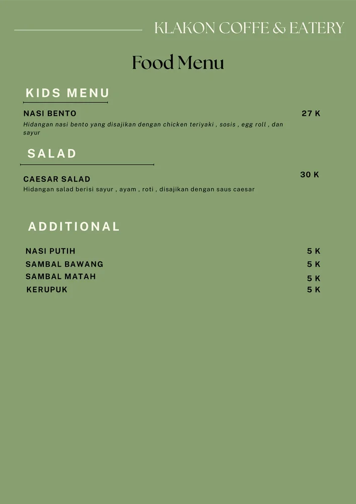 KLAKON Coffee & Eatery