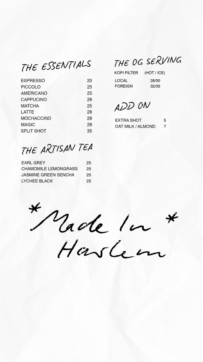 Toko Kopi HARLEM