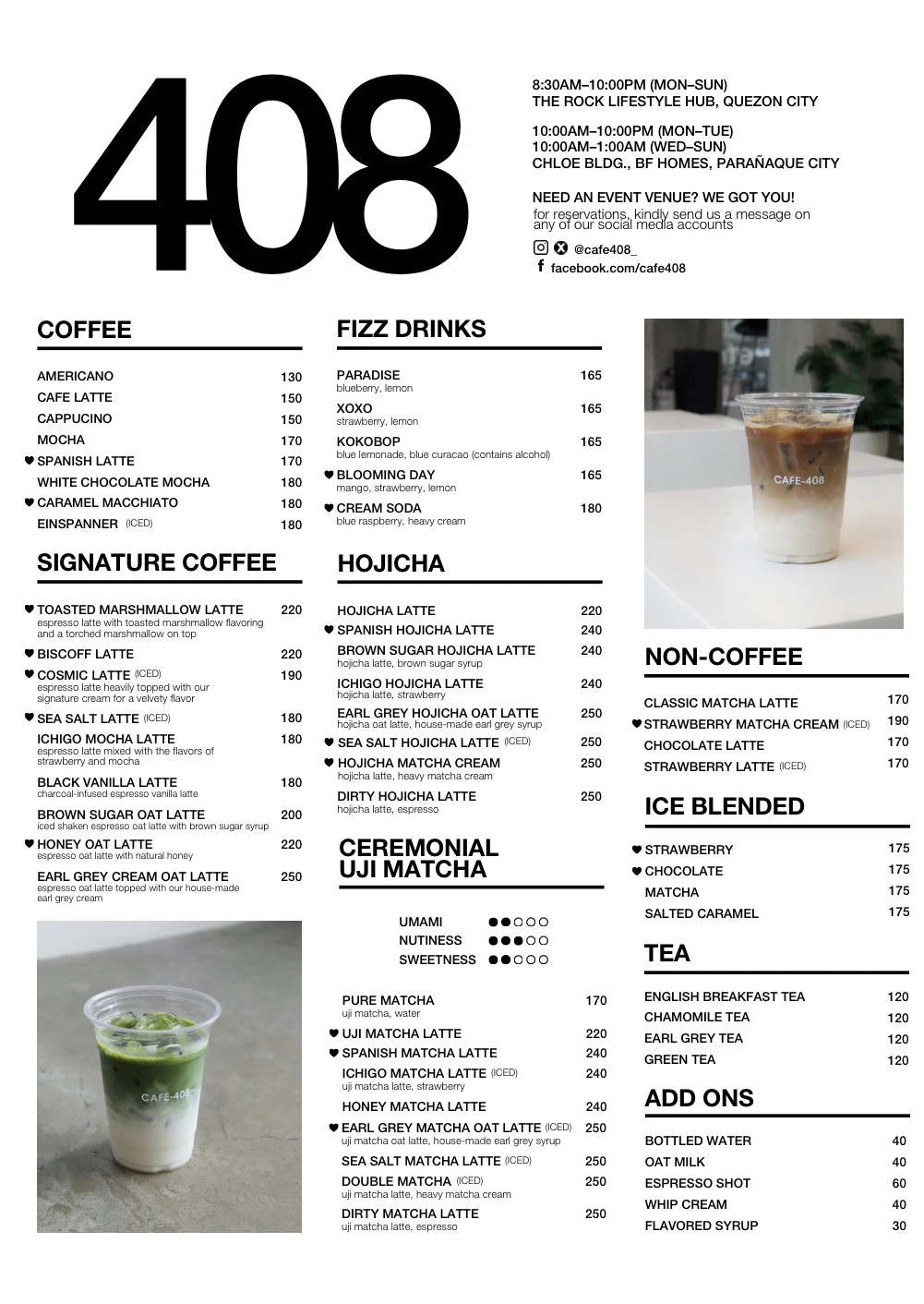 Cafe 408 BF Homes Paranaque
