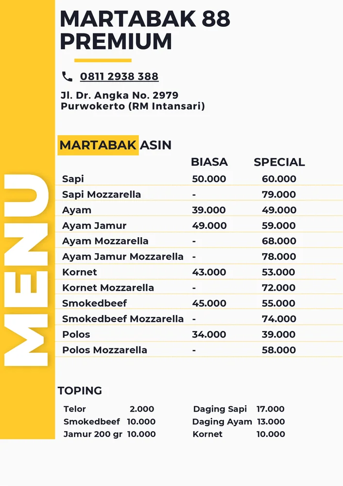Martabak 88 Premium