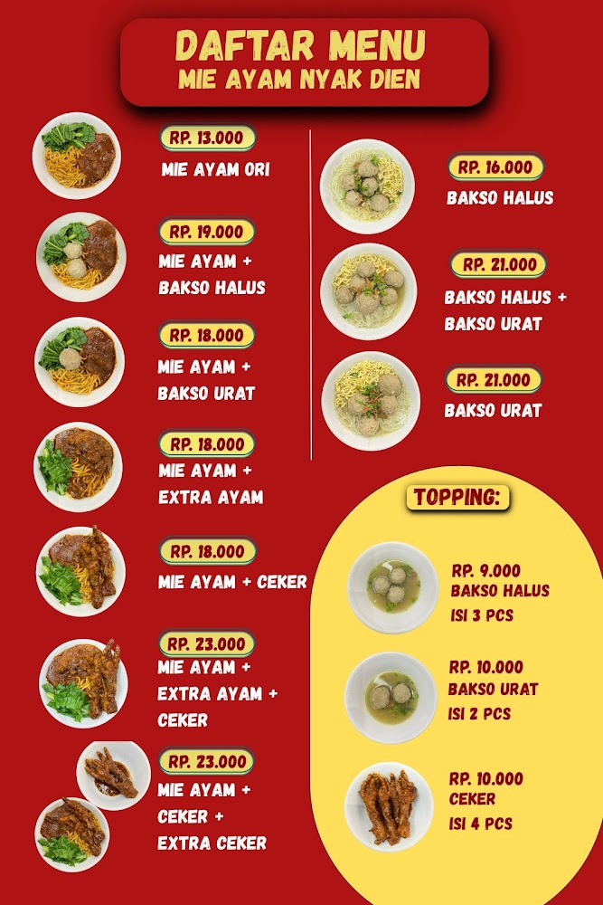 Mie Ayam Nyak Dien