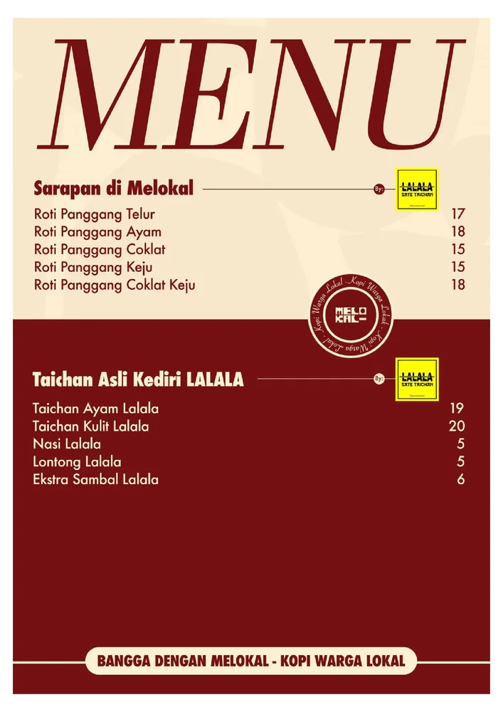 MELOKALKOPI KEDIRI