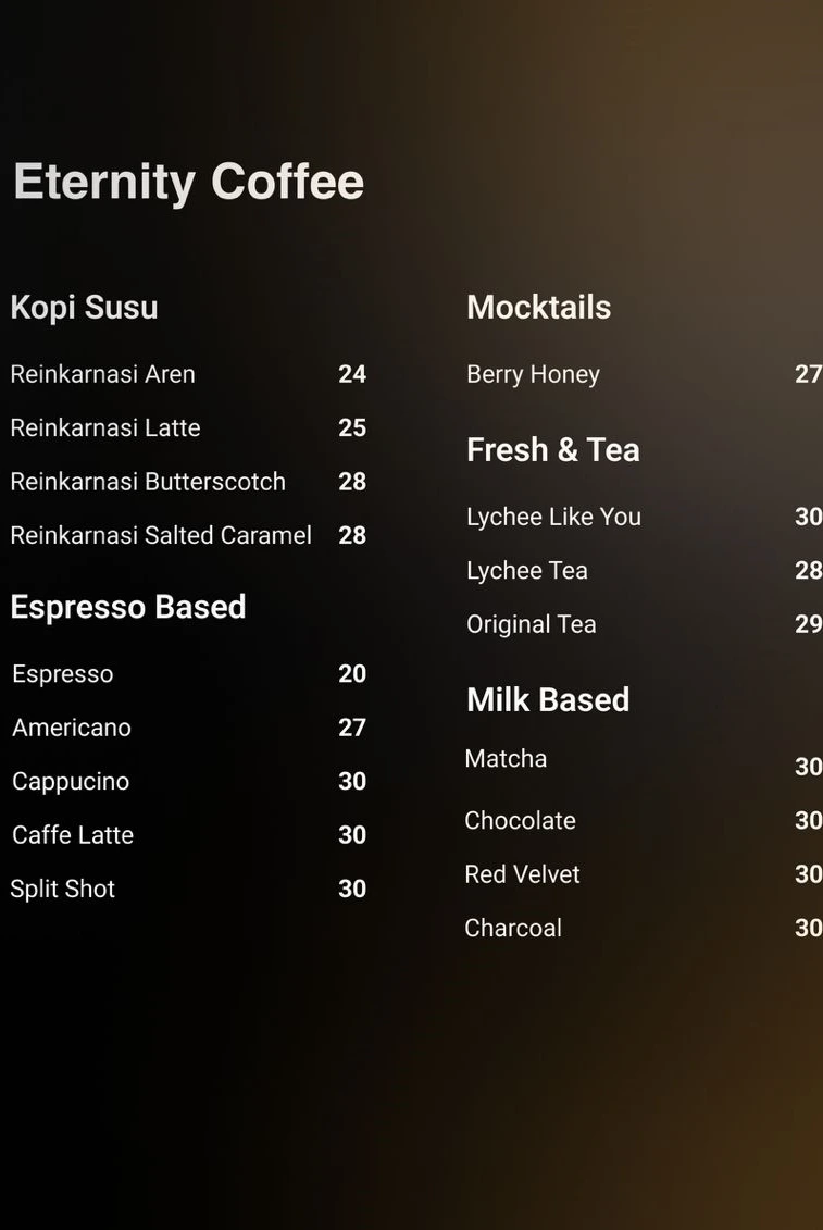 Eternity Coffee