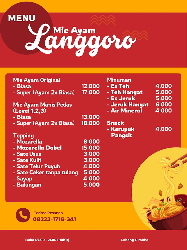 Mie Ayam Langgoro
