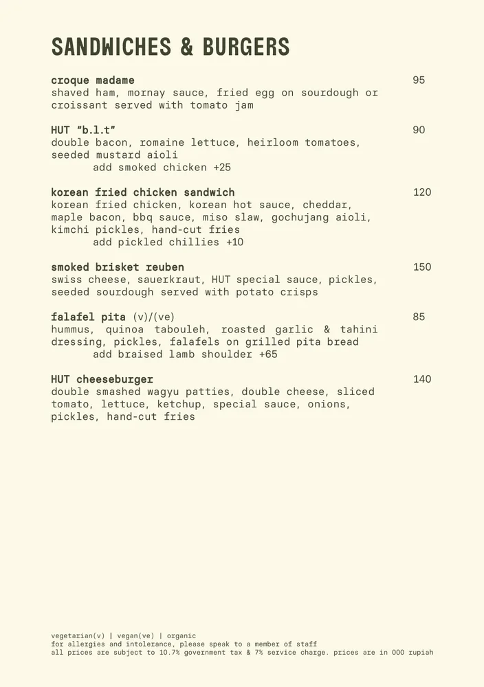 HUT Cafe Bali