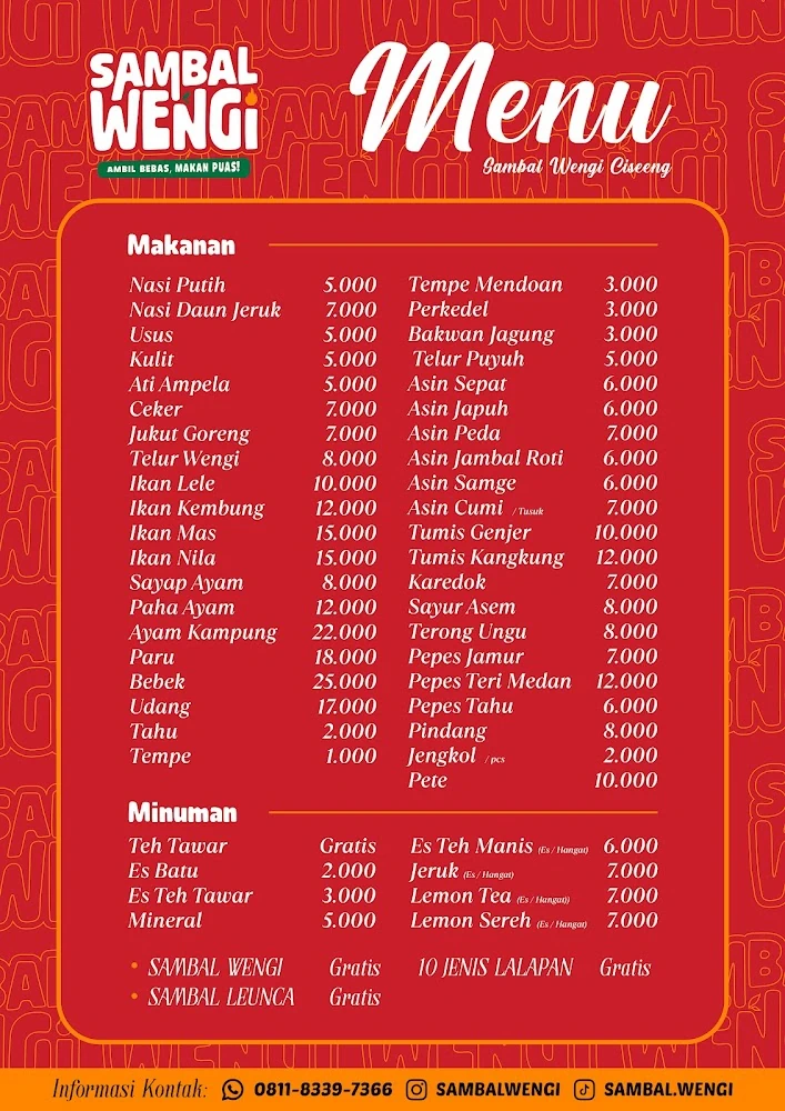 Sambal Wengi Galuhmas