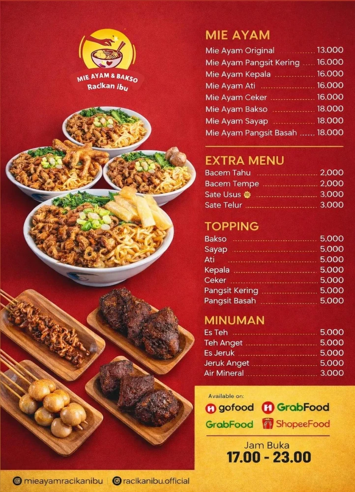 Mie Ayam Racikan Ibu