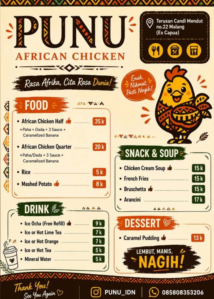 Punu African Chicken