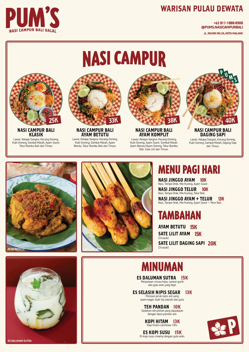 Pumโs - Nasi Campur Bali Halal