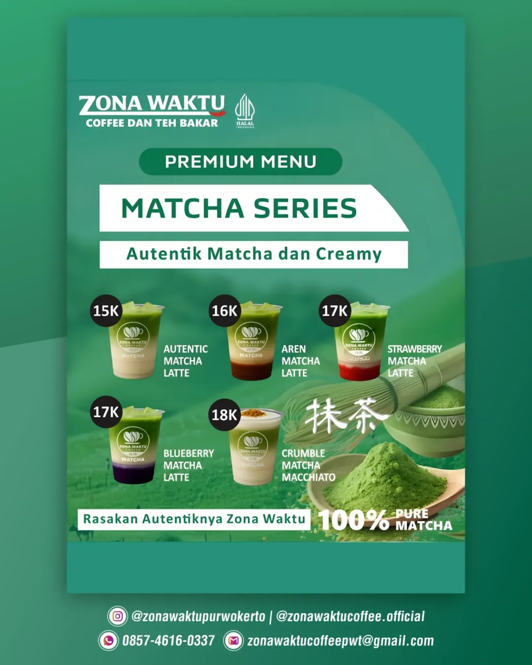 Zona Waktu Coffee dan Teh Bakar
