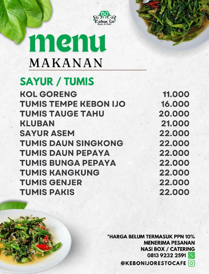 Kebon Ijo Resto Cafe