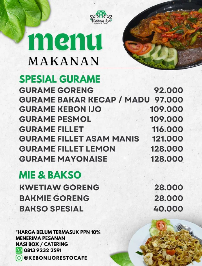 Kebon Ijo Resto Cafe