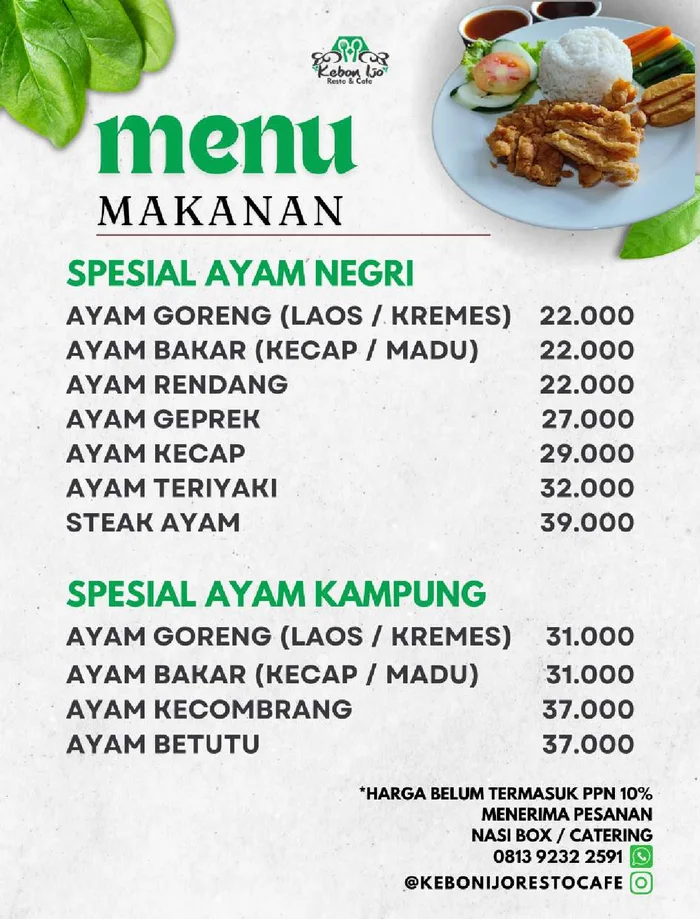 Kebon Ijo Resto Cafe