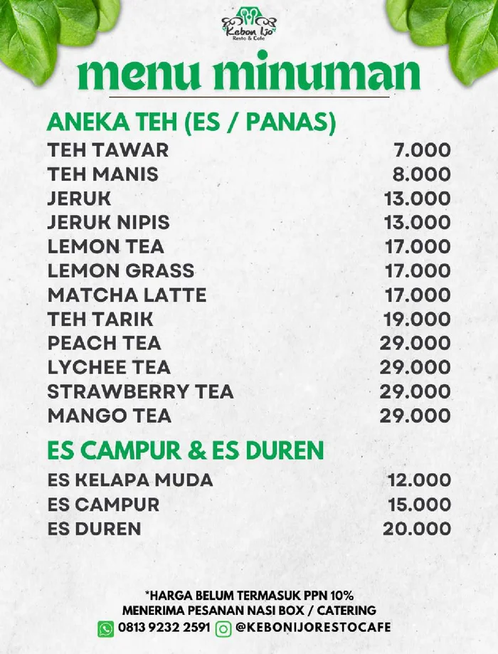 Kebon Ijo Resto Cafe