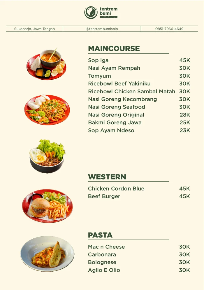 Tentrem Bumi Coffee Solo