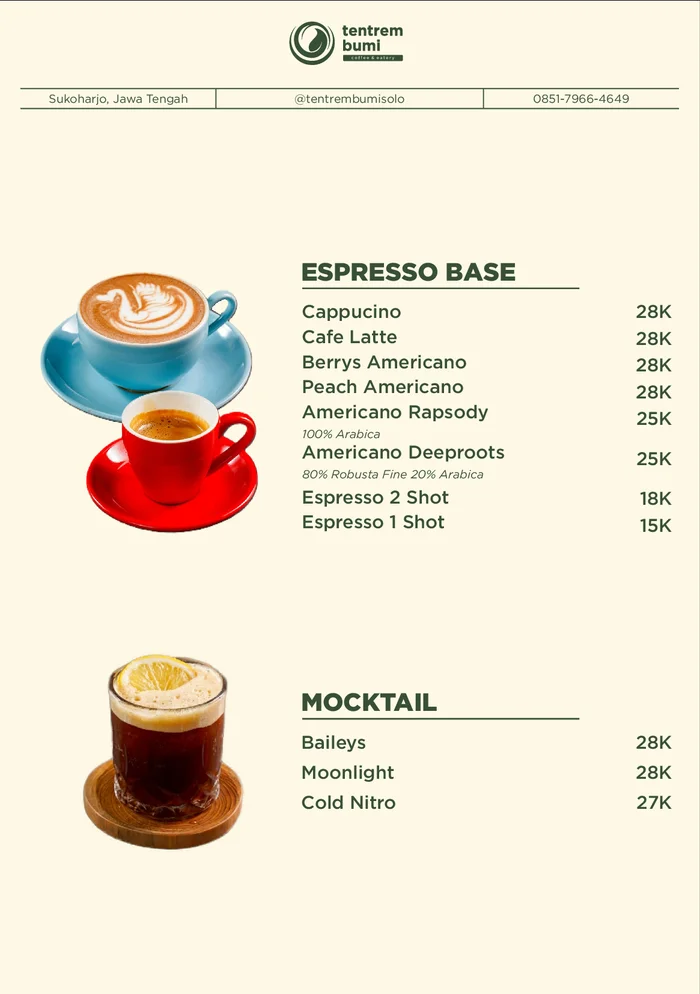 Tentrem Bumi Coffee Solo
