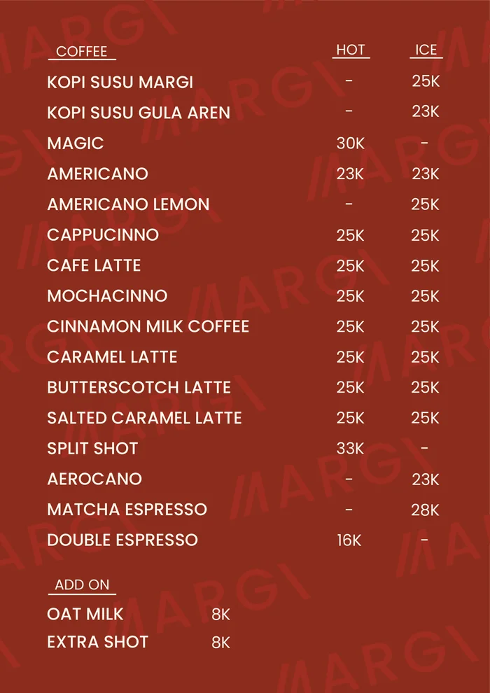 Margi Coffee Keprabon