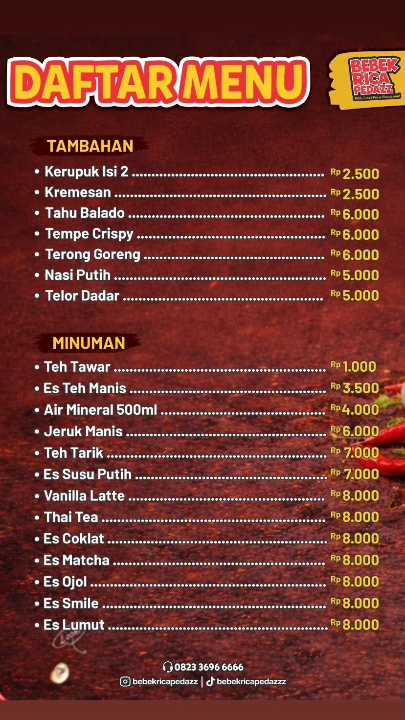 Bebek Rica Pedazz - S. Parman