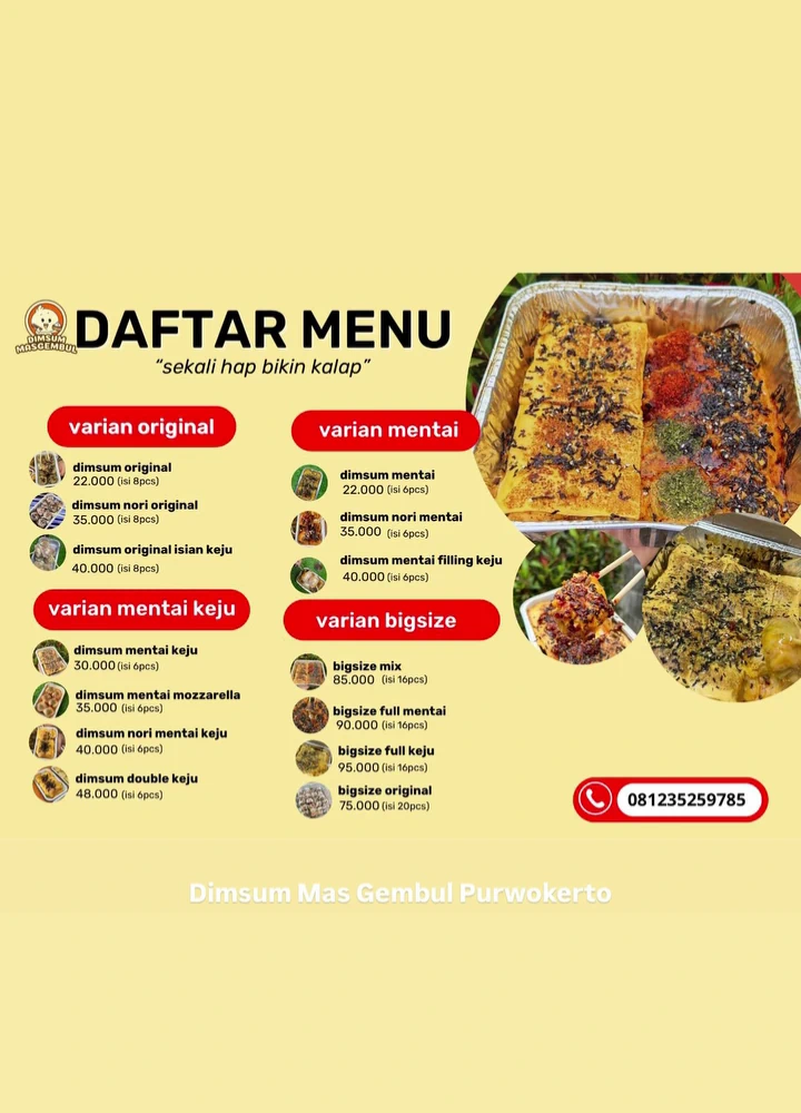 Dimsum Mas Gembul