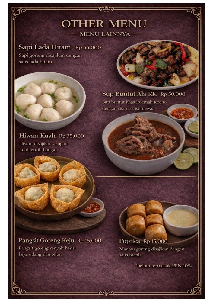 Roemah Koeno Resto