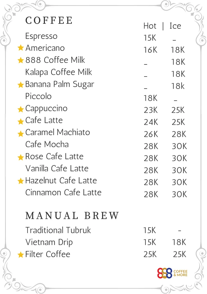 888 Coffee & More