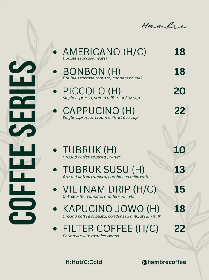 Hambre Coffee