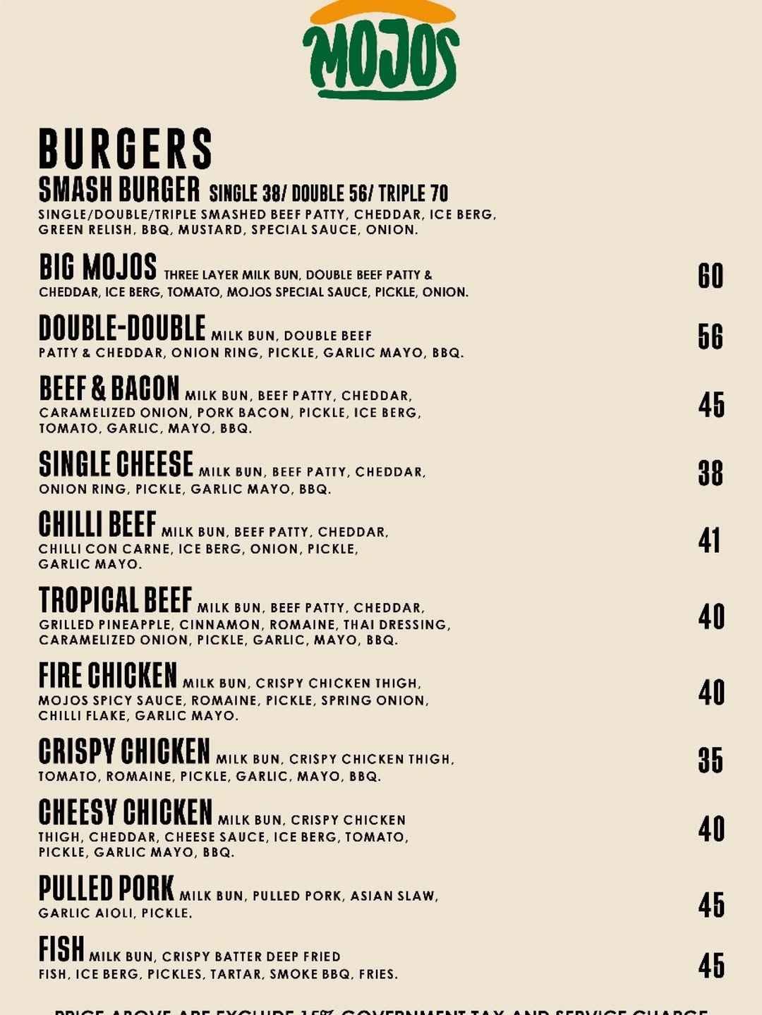 Mojos Burger